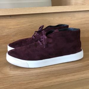 Vince Chelsea Suede Midi Sneakers